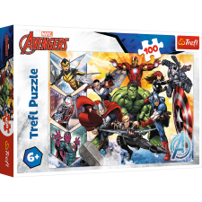 Puzzle,Trefl Rejtvény - &quot;100&quot; - Avengers Power Trefl 16431 puzzle, kirakós