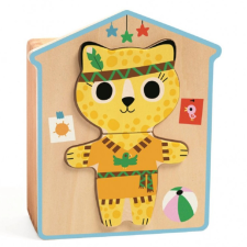  Puzzle Vidám cicák Djecótól puzzle, kirakós