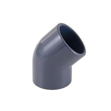  PVC nyomó rag. 45° ív 25mm hűtés, fűtés szerelvény