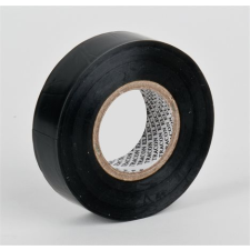 . . PVC szigetelőszalag, 20 m x 19 mm, fekete ragasztószalag