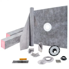  PVC Zuhanytálca Központi Vízelvezetéssel 1220×1220 mm kád, zuhanykabin