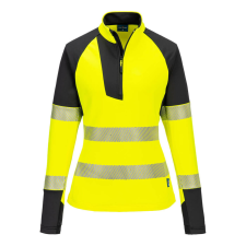  PW3 Hi-Vis Women's 1/4 Zip Sweatshirt munkaruha