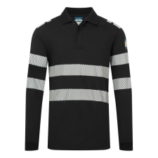  PW3 Modaflame Knit FR Long Sleeve Polo Shirt munkaruha