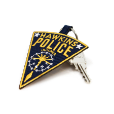 Pyramid Stranger Things (Hawkins Police) szőtt kulcstartó kulcstartó