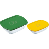 Pyrex 913S568/7645 Ételtároló doboz szett, téglalap alakú, 2 db