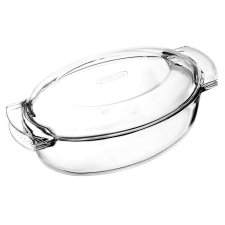 Pyrex Classic ovális hőálló edény fedővel 5.8 l edény
