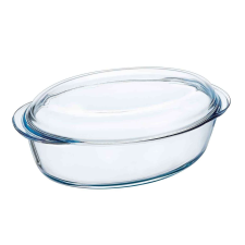 Pyrex hőálló tál fedővel 4 l edény