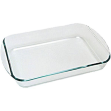 Pyrex Tepsi sütőforma, tűzálló (pirex) üveg, szögletes, Pyrex 40x27 cm sütés és főzés