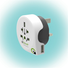 q2power Q2 Power Q2WUK-USB Világ - Egyesült Királyság USB utazó adapter kábel és adapter
