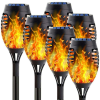  q30g led solar kerti fáklya lámpa 6 db.