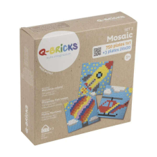 Q-BRiCKS® | Légi járműves készségfejlesztő mozaik építőjáték készlet barkácsolás, építés