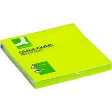 Q-CONNECT 76 x 76 mm, 75 lap, zöld jegyzettömb