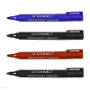 Q-CONNECT Marker klt. 4db permanent Q-Connect kerek 2 fek/ 1 kék/ 1 pir KF26088