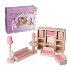 Q FA BÚTOR/NAPPALI 11DB-OS fajáték