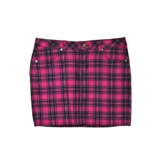  Q/S pink kockás női szoknya – 40