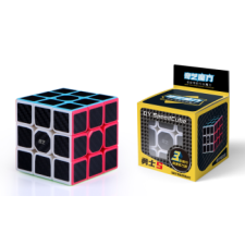  QiYI Carbon Fiber 3x3 kocka kreatív és készségfejlesztő