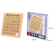  QiYi Klotski 6x6 kocka kreatív és készségfejlesztő