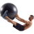 QLife XQMAX Yoga labda pumpával, 55 cm, fekete