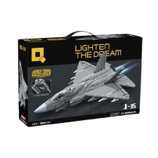 QMAN ® 23017 - Shenyang J-35 lopakodó hordozó alapú vadászgép barkácsolás, építés