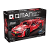 QMAN ® 54007 - Lightning Flame piros versenyautó
