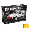 QMAN 54008 - Speedy Shadow fehér sportautó - 100% technic-kompatibilis építőjáték