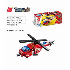 QMAN építőkészlet Blazing Mars 1416-5 Pioneer helikopter 86 db (LEGO kompatibilis) barkácsolás, építés