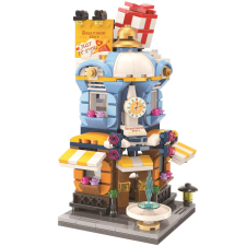 QMAN kompatibilis építőjáték City Corner C0105 divat áruház 389 db barkácsolás, építés