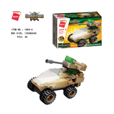 QMAN kompatibilis építőjáték Raider Aircraft 1804-4 önjáró tüzérségi jármű 55 db barkácsolás, építés