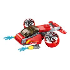 QMAN kompatibilis építőjáték Saviour Fv 1410-4 Fire ultralight repülőgép 59 db barkácsolás, építés