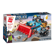 QMAN ® W1927 | lego-kompatibilis építőjáték | 247 db építőkocka | Fogazott buldózer barkácsolás, építés