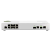 QNAP QSW-M2108-2C Network Switch Managed L2 2.5G Ethernet Grey (QSW-M2108-2C)