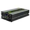 Qoltec 51923 Pure Sine Wave Autós inverter (24V / 3000W) (51923)