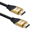 Qoltec HDMI to HDMI v2.1 Ultra High Speed 8K/60Hz Gold Cable 1m Black 50354