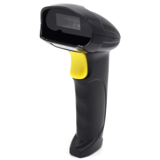 Qoltec Lézer vonalkódolvasó 1D | 2D USB Black vonalkódolvasó