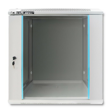 Qoltec Quoltec 19" Fali rack szekrény 12U 600x635mm - Szürke (54485) asztali számítógép kellék