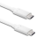 Qoltec USB-C apa - USB-C apa 3.1 Adat és töltőkábel - Fehér (1m) (50508)