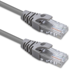 Qoltec UTP CAT5e Patch kábel 5m - Szürke (54524) kábel és adapter