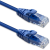 Qoltec UTP CAT 6 Patch kábel 5m - Kék (54534)