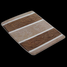 QUADRAT2000 SILVER L CHOCOLATE FÜRDŐSZOBASZŐNYEG 80X50CM lakástextília