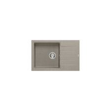 Quadron PETER 111 gránit (780x500 mm, 1 medence+csepptálca) soft taupe mosogatótálca