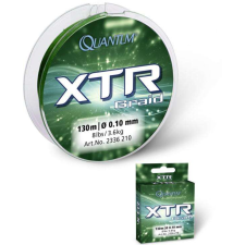 Quantum ?0,17mm quantum xtr fonottzsinór 130m 9,1kg,20lbs zöld horgászkiegészítő