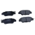 Quaro fékbetét készlet 106,4mm,kopásjelző érintkezőhöz nincs előkészítve,trw fékrendszerű