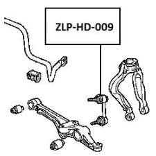 Quaro stabilizátor rúd gömbfej elsőtengely autóalkatrész