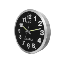 Quartz Falióra, LED-Es Világító Számokkal 30cm falióra