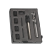 QUATROS 9pcs. spot weld cutter &amp; drill set (QS14730)