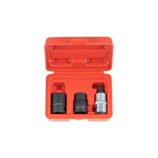QUATROS ötszögű dugókulcs készlet fékszereléshez, 1/2", 3részes, QS70401 dugókulcs