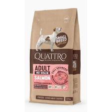  QUATTRO Hypoall SmallBr Salmon Adult 1,5kg - Hipoallergén Lazacos Kutyaeledel kutyaeledel