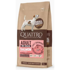  QUATTRO Hypoall SmallBr Salmon, Krill Adult 7kg - Hipoallergén Lazacos Kutyaeledel kutyaeledel