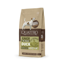 Quattro QUATTRO Hypoallergenic SMALL BREED JUNIOR DUCK kutyatáp 7kg kutyaeledel
