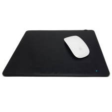 Quazar Qi Wireless Egérpad beépített univerzális vezeték nélküli töltővel Fekete (QZR-WC08-BL) egérpad